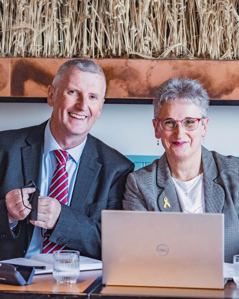 Stephen Sutherland & Trudy Morris- AGM